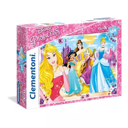 Hercegnők 104 db-os Maxi puzzle - Clementoni 23714