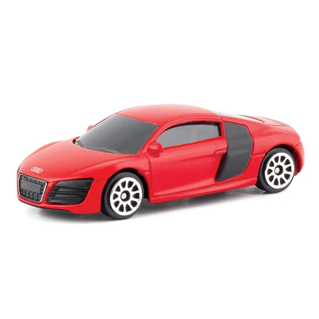 RMZ City Audi R8 V10 2011 (3996) piros kisautó - 7 cm