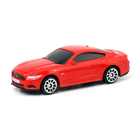 RMZ City Ford Mustang 2015 (3028) piros kisautó - 7 cm