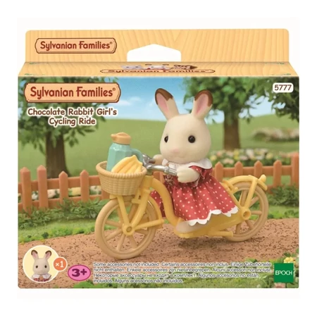 Sylvanian Families Csoki nyuszi biciklivel