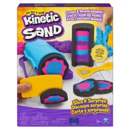 Kinetic Sand Slice N' Surprise Homokgyurma szett