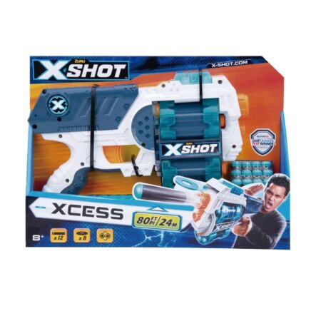 Xshot Excel Xcess - Forgótáras szivacslövő játékpisztoly