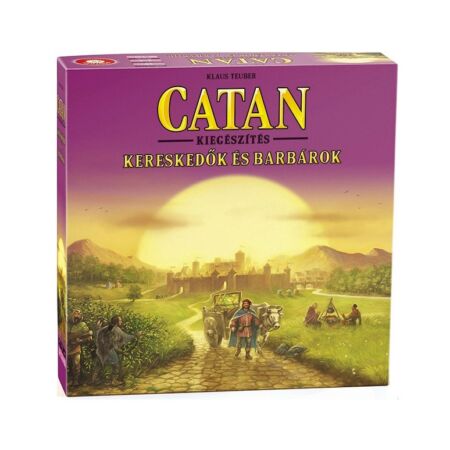 Catan társasjáték kiegészítő - Kereskedők és Barbárok