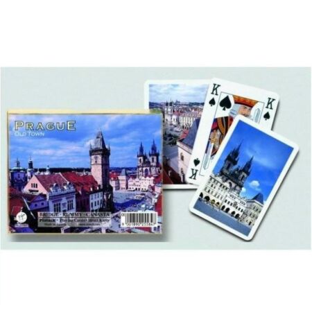 Prága-Belváros Luxus römi kártya 2x55 lap