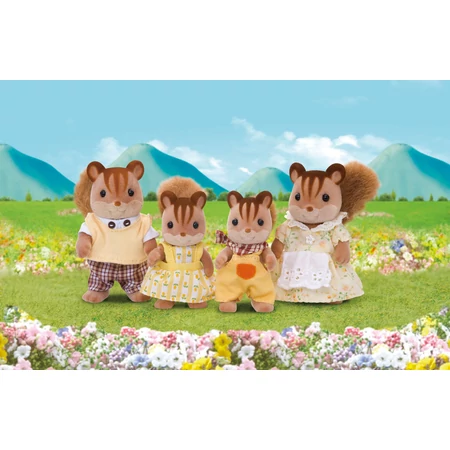 Sylvanian Erdei Mókus család szett (4172)