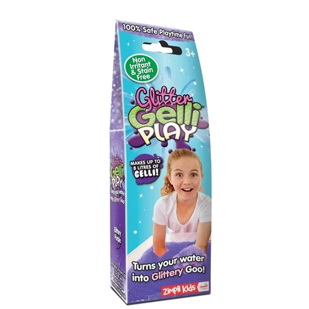 Gelli Baff - Glitter Gelli vagy Slime Play - csillogós fürdőzselé, 50 g-os - többféle