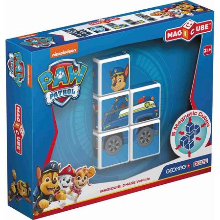 Magicube - Mancs Őrjárat építő szett, 5 darabos készlet Chase és rendőrautója