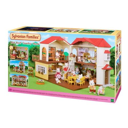 Sylvanian Families piros tetős vidéki ház