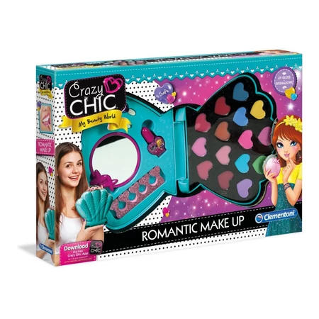 Romantic make-up sminkszett - Crazy Chic - Clementoni 78422