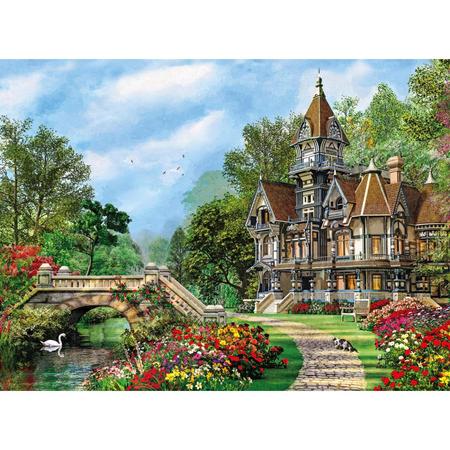 Vidéki villa 500 db-os puzzle - Clementoni