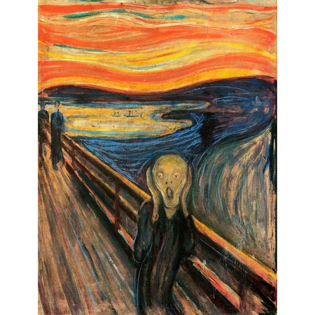 Munch - A sikoly 1000 db-os puzzle - Clementoni Museum Collection 39377
