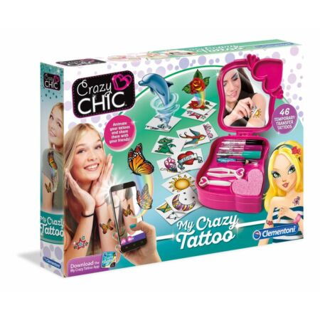 Crazy Chic 3D Tetoválás készlet - Clementoni