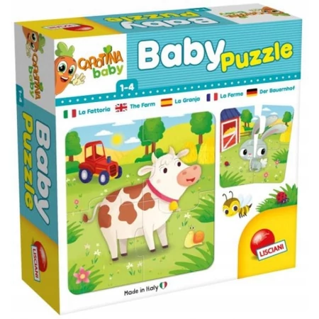 Farm 6x4 db-os baby puzzle - Carotina