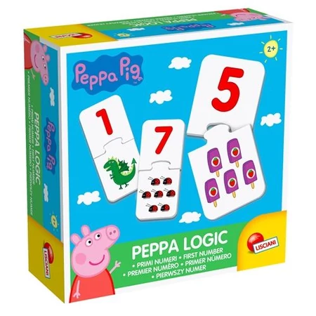 Peppa Malac baby puzzle - logikai játék, többféle