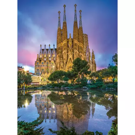 Barcelona - Sagrada Familia 500 db-os puzzle - Clementoni 35062
