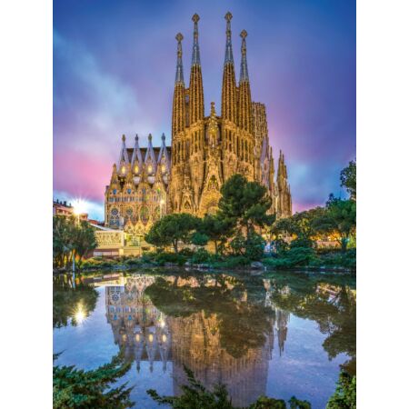 Barcelona - Sagrada Familia 500 db-os puzzle - Clementoni