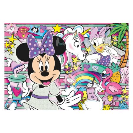 Minnie boldog segítői 104 db-os puzzle - Clementoni