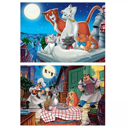 Disney állatok 2x20 db-os puzzle - Clementoni 24764