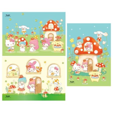 Hello Kitty 3x48 db-os puzzle - Clementoni