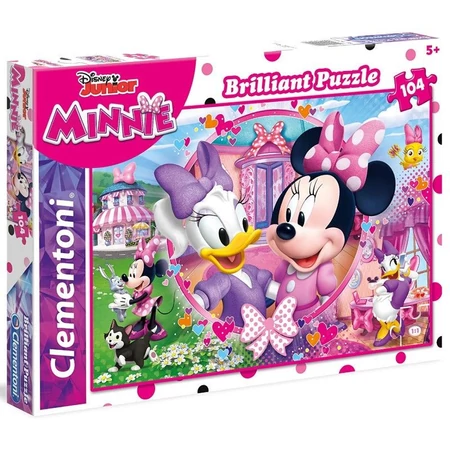 Minnie egér segítői 104 db-os puzzle - Clementoni 20145