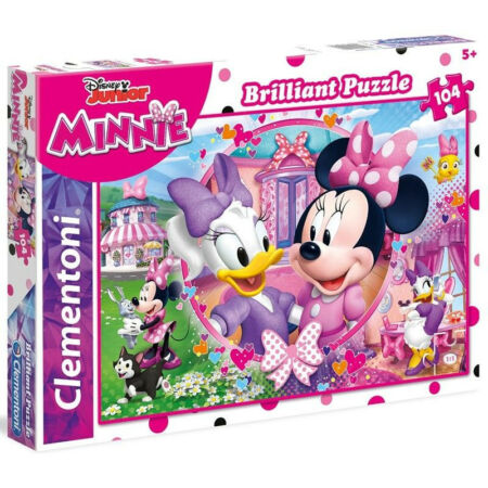 Minnie egér segítői 104 db-os puzzle - Clementoni