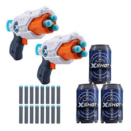X-Shot Dupla Mini fegyver célpont dobozzal