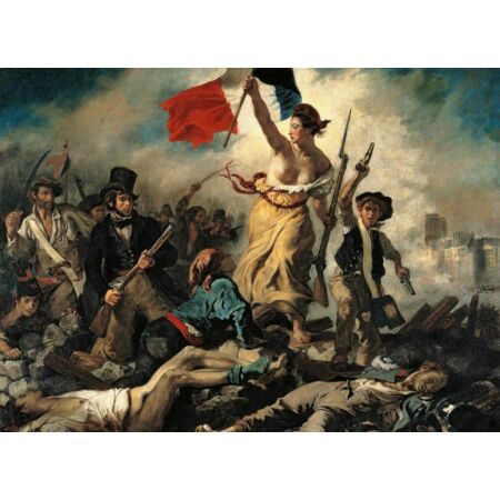 Delacroix: A Szabadság vezeti a népet 1000 db-os puzzle - Clementoni Museum Collection 39549