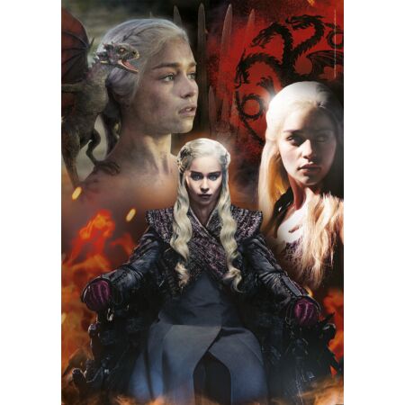 Trónok harca Daenerys Targaryen 250 db-os puzzle - Clementoni 29057