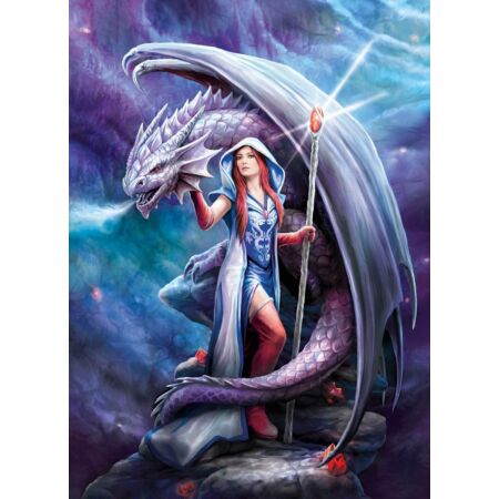 Anne Stokes Collection - Dragon Mage 1000 db-os puzzle - Clementoni 39525