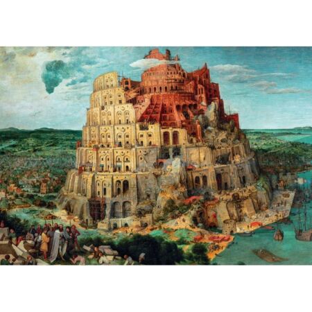 Bruegel Bábel tornya - 1500 db-os puzzle - Clementoni