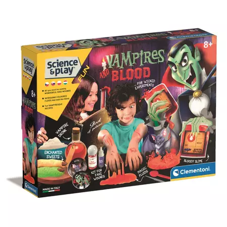 Vámpírok és vér készlet - Clementoni Science & Play 50708