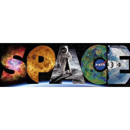 NASA SPACE panoráma puzzle 1000 db-os - Clementoni 39638