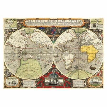 Ősi tengeri térkép - 6000 db-os puzzle - Clementoni