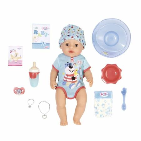 BABY born Magic Boy - interaktív 43 cm-es baba kiegészítőkkel
