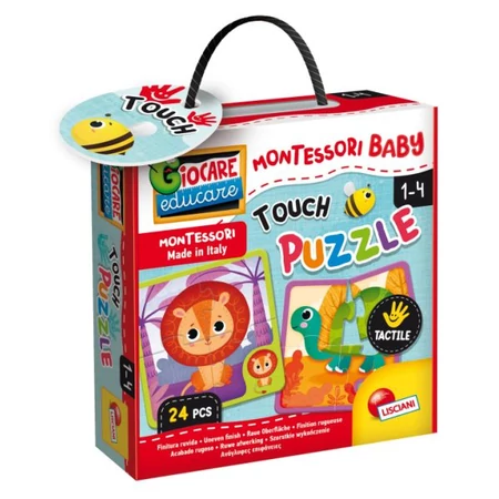 Montessori baby touch - puzzle