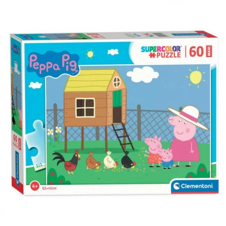 Clementoni - Peppa malac maxi puzzle 60 db-os