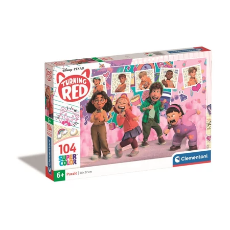 Disney turning red puzzle (104)Clementoni