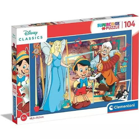 Pinokkió 104 db-os puzzle - Clementoni