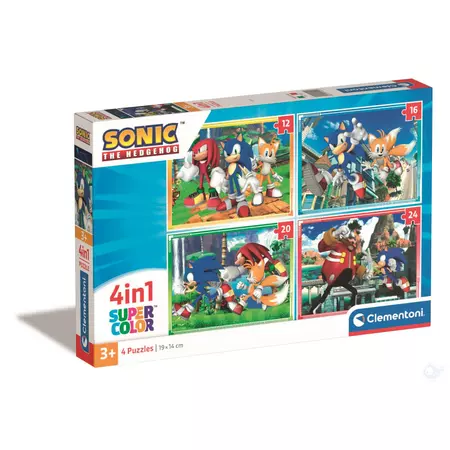Sonic puzzle (4 in 1)Clementoni