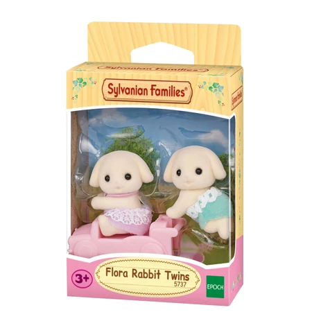 Sylvanian Families Virágos nyuszi iker figurák (5737) (5737)