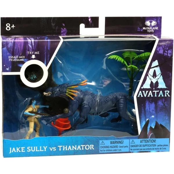 Avatar, a víz útja Jake Sully & Thanator játékfigura