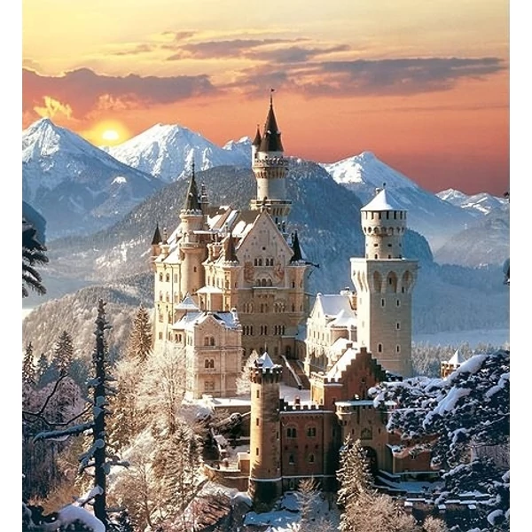 Neuschwanstein 1500 db-os puzzle - Clementoni 31925