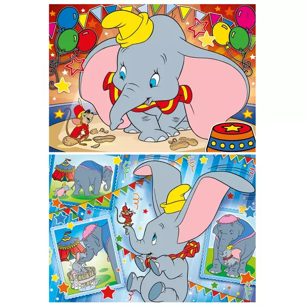 Dumbo 2x20 db-os puzzle - Clementoni 24756