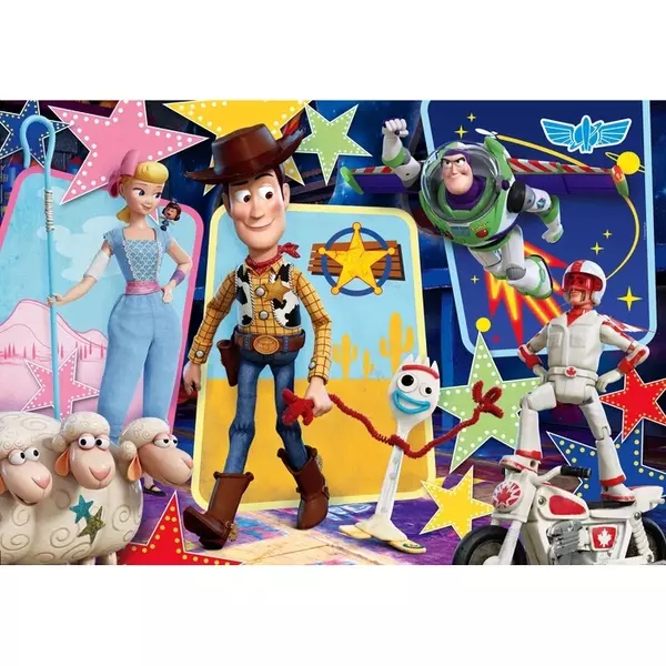 Toy Story 4. 104 db-os csillogó puzzle - Clementoni 27129