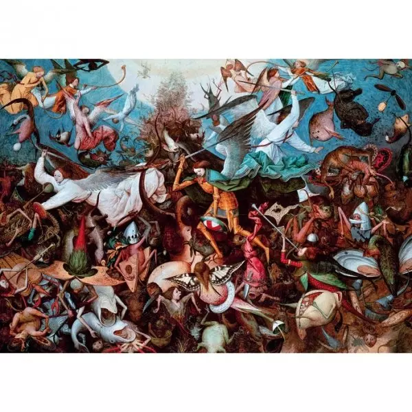 Bruegel A lázadó angyalok bukása 1000 db-os puzzle - Clementoni 39662