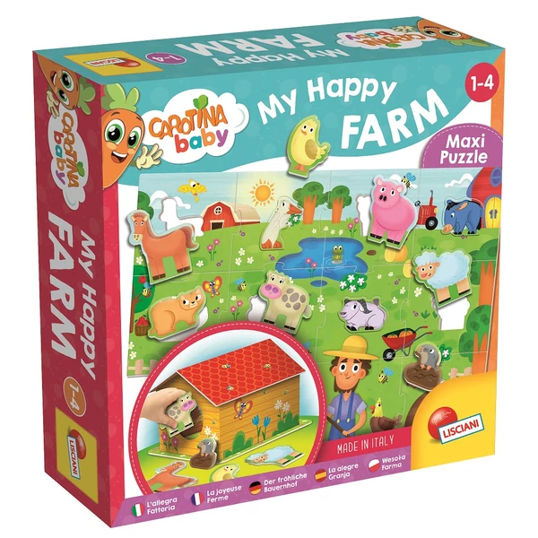 Carotina baby maxi puzzle - farm