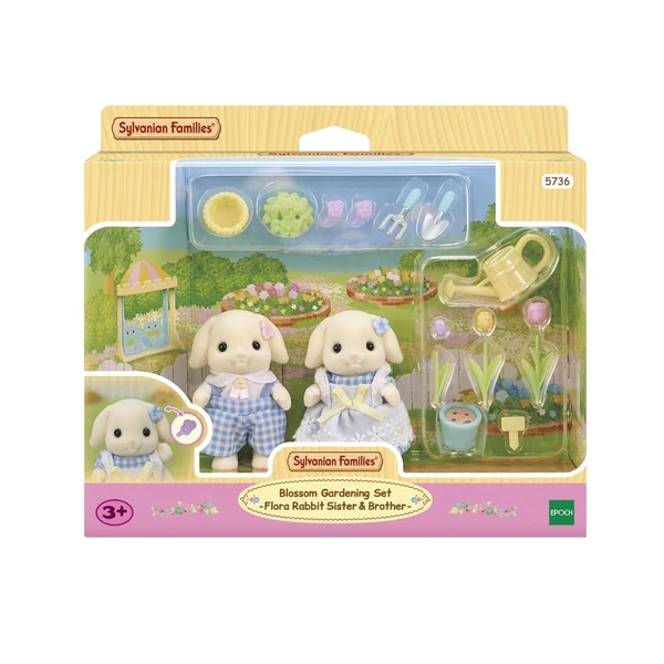 Sylvanian Families Virágoskert szett figurákkal (5736)