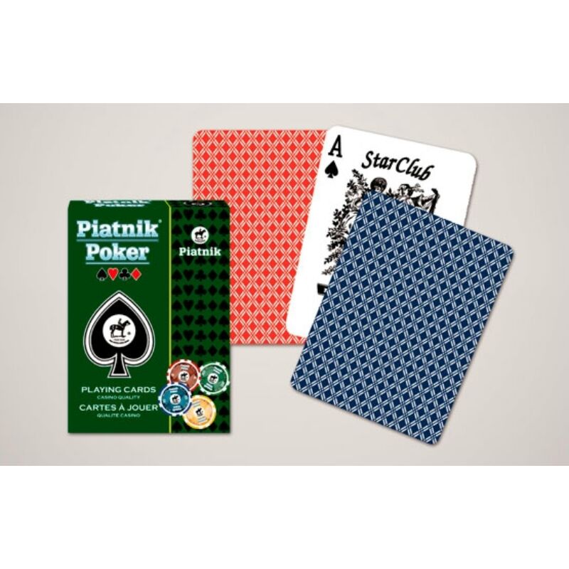 Poker Star Club kártya 1x55 lapos