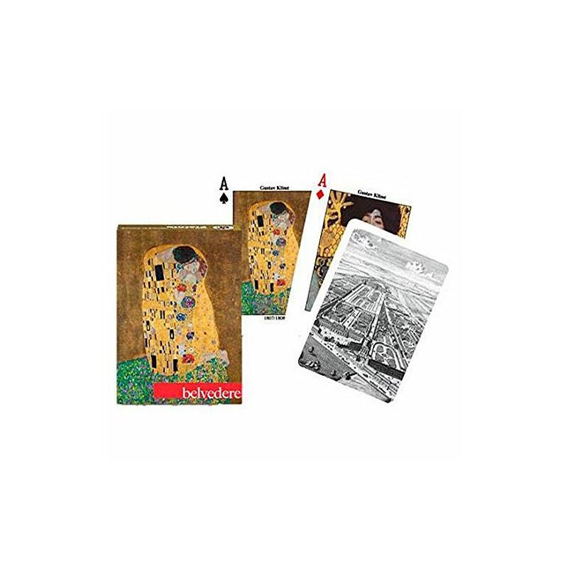 Klimt - Belvedere 1x55 lapos römi kártya