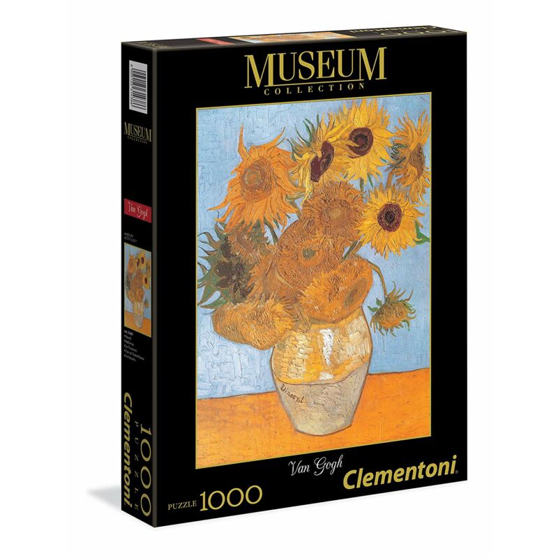 Van Gogh - Napraforgók 1000 db-os puzzle - Clementoni 31438